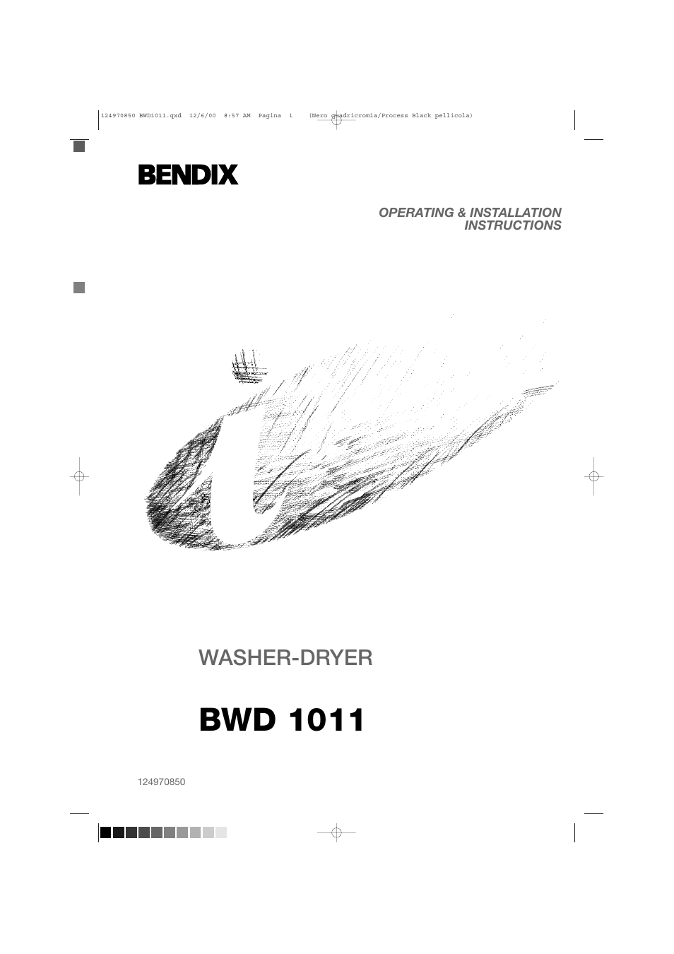 Tricity Bendix BWD 1011 User Manual | 31 pages