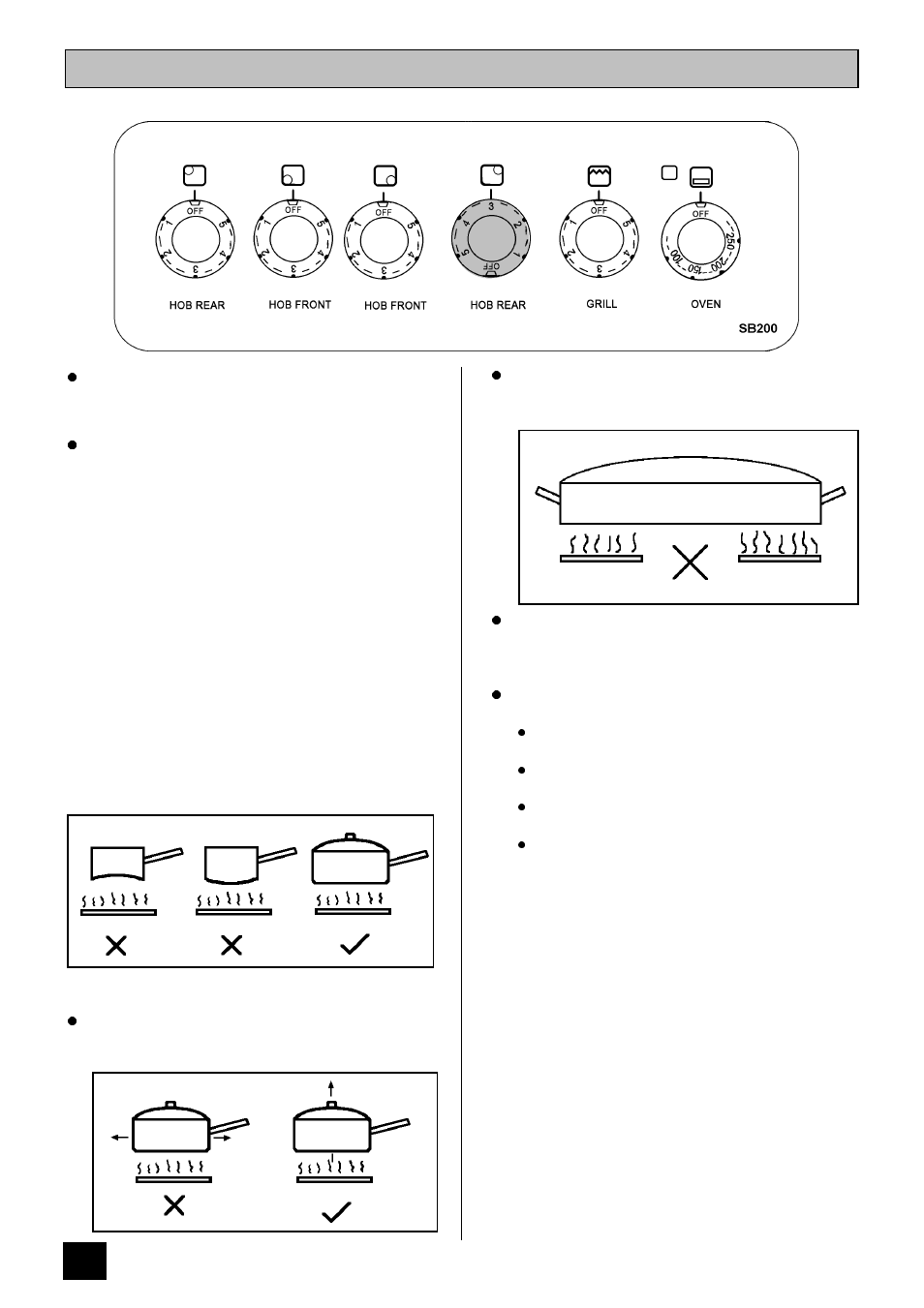 The radiant hob | Tricity Bendix SB 200 User Manual | Page 10 / 24