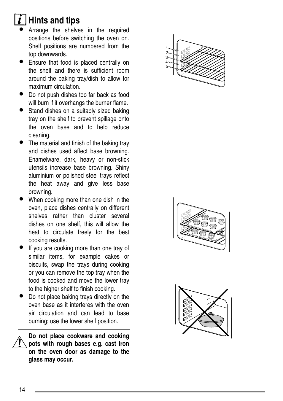 Hints and tips | Tricity Bendix CLASSIC/1 User Manual | Page 14 / 36