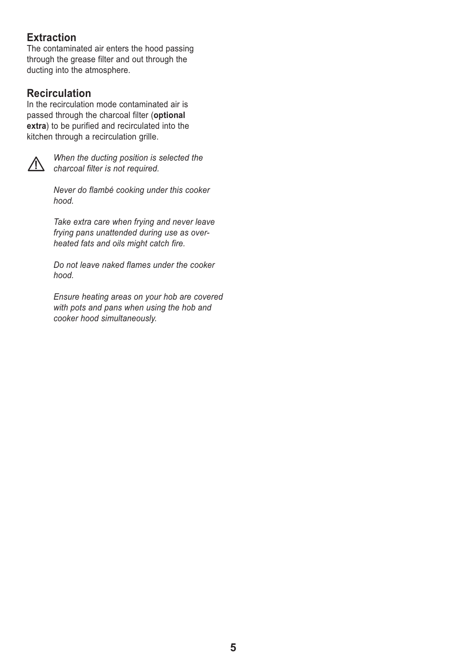 Tricity Bendix TBH 630 User Manual | Page 5 / 16