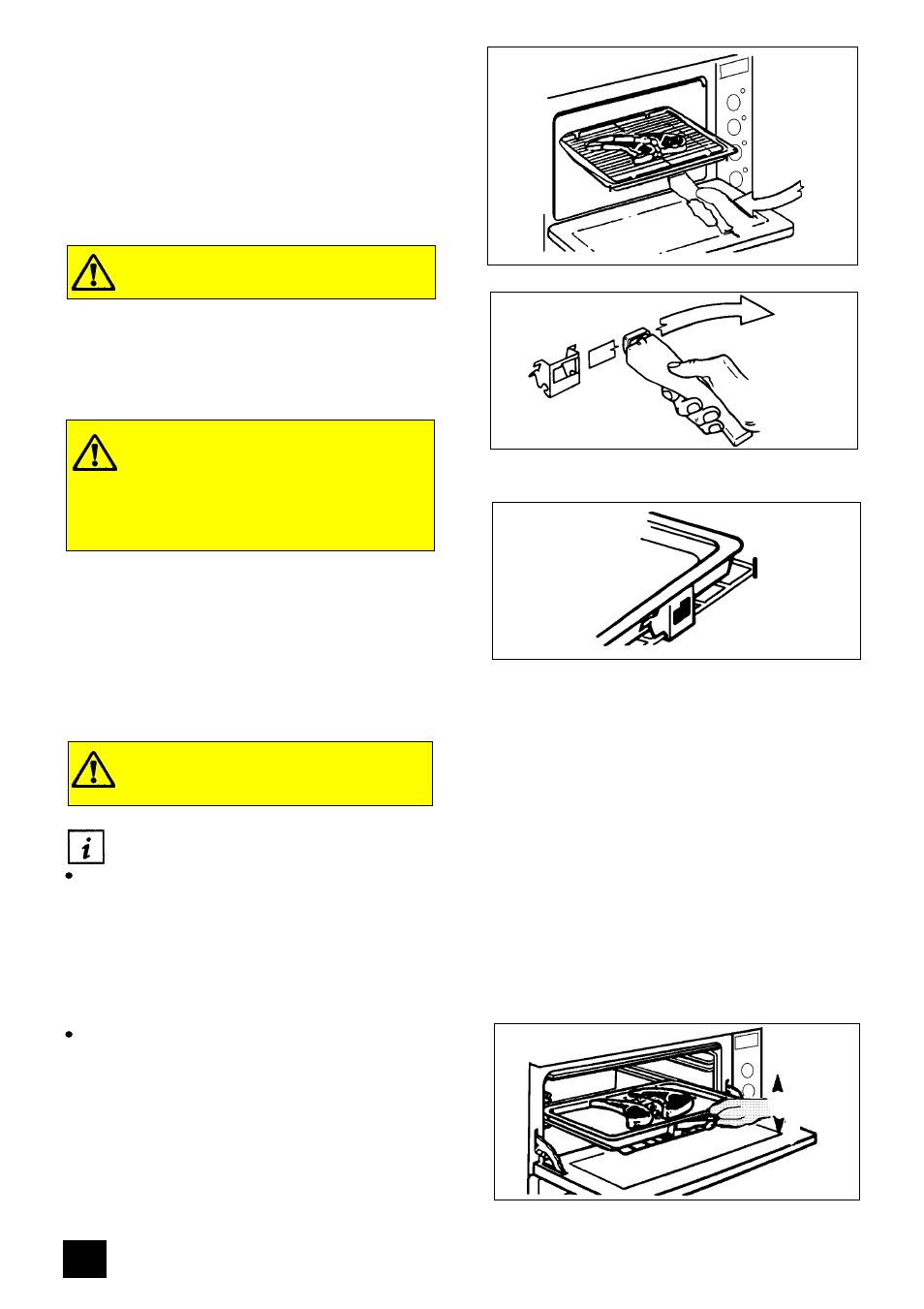 The grill pan and handle | Tricity Bendix E710 User Manual | Page 16 / 52