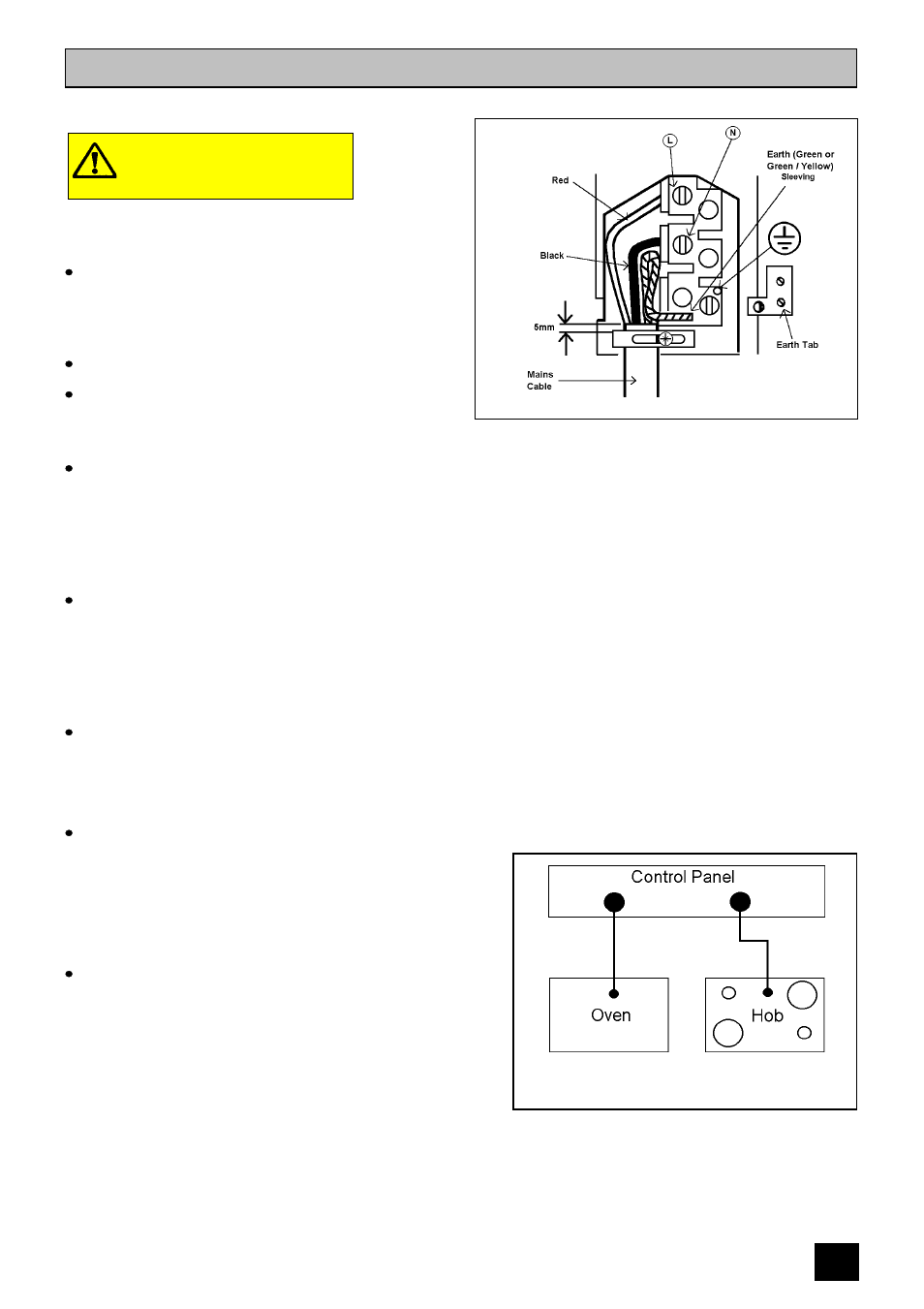 Installation instructions | Tricity Bendix E710 User Manual | Page 41 / 52