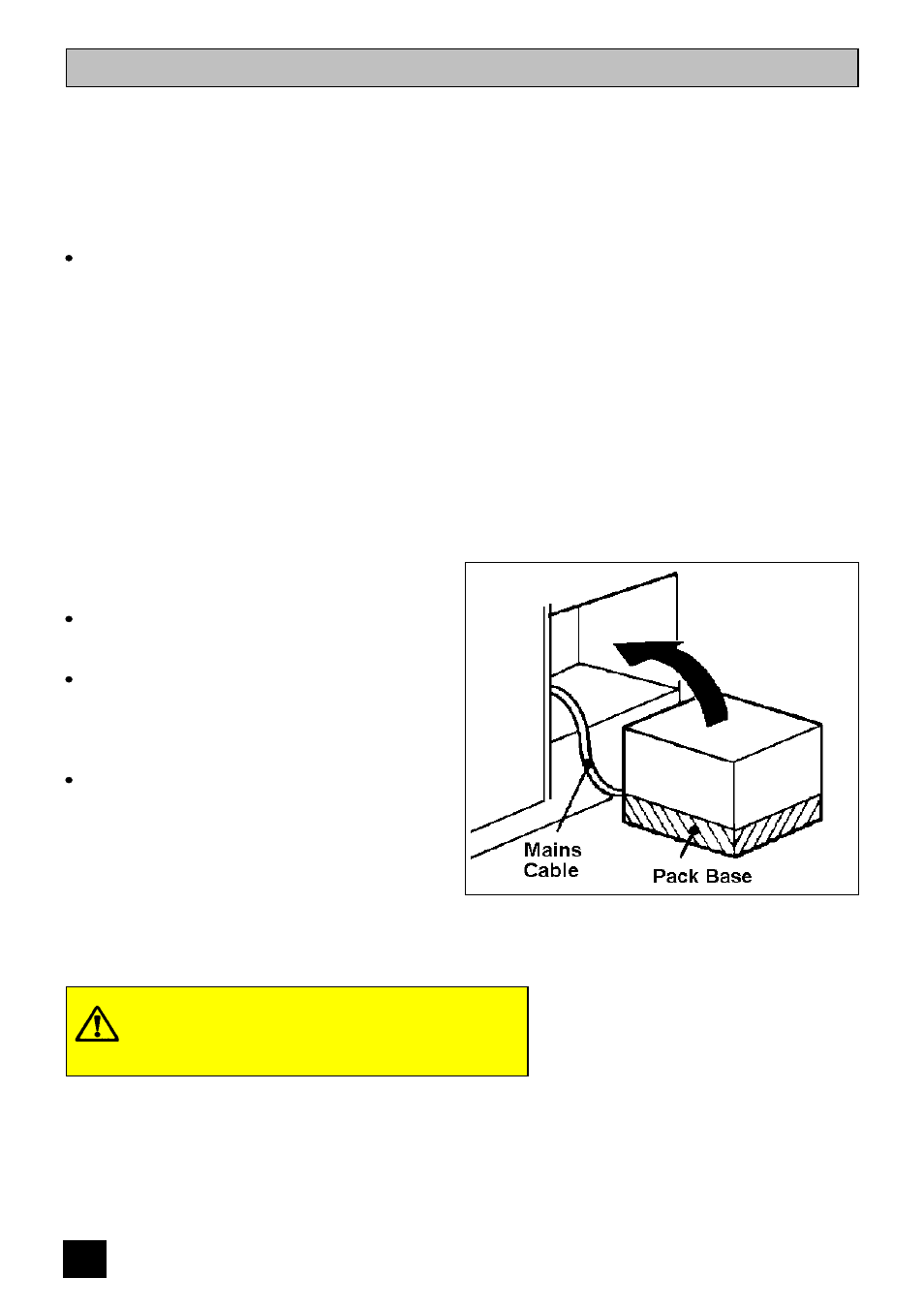 Installation instructions | Tricity Bendix E710 User Manual | Page 44 / 52