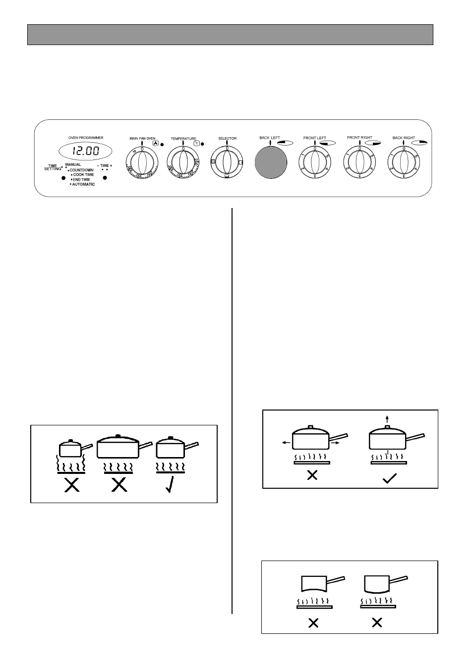 The ceramic hob | Tricity Bendix SB462 User Manual | Page 13 / 32