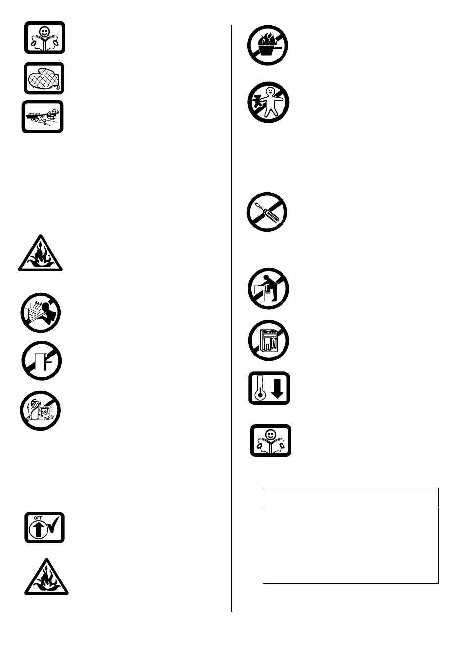 After use, General | Tricity Bendix SB462 User Manual | Page 7 / 32