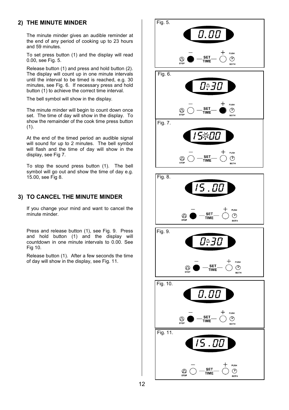 Tricity Bendix SIE424 User Manual | Page 12 / 32