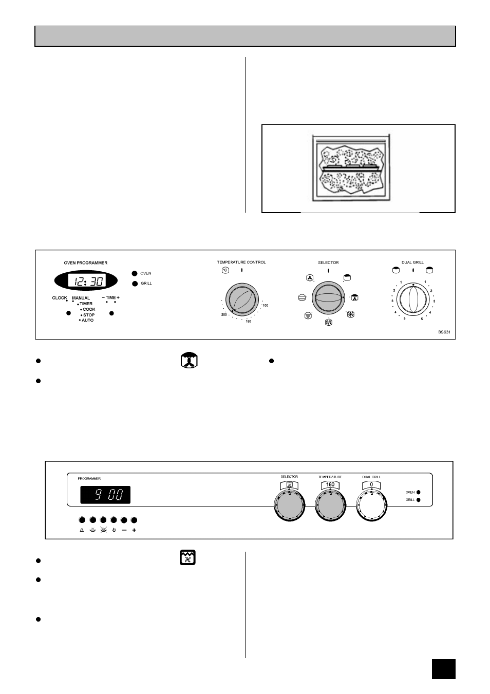 Thermal grilling | Tricity Bendix BS 631/2 User Manual | Page 33 / 52