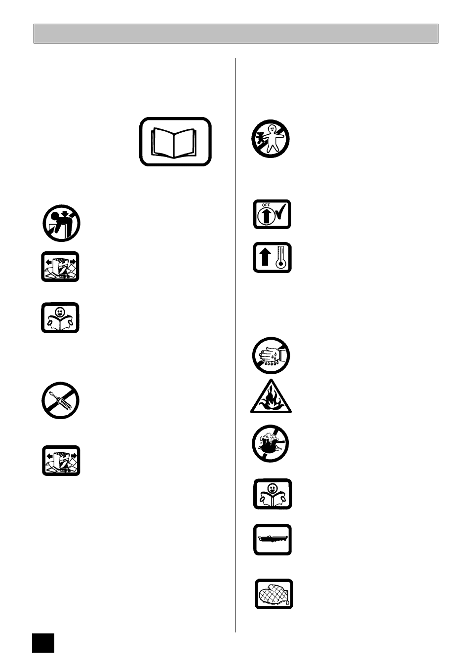 Safety | Tricity Bendix BS 631/2 User Manual | Page 6 / 52