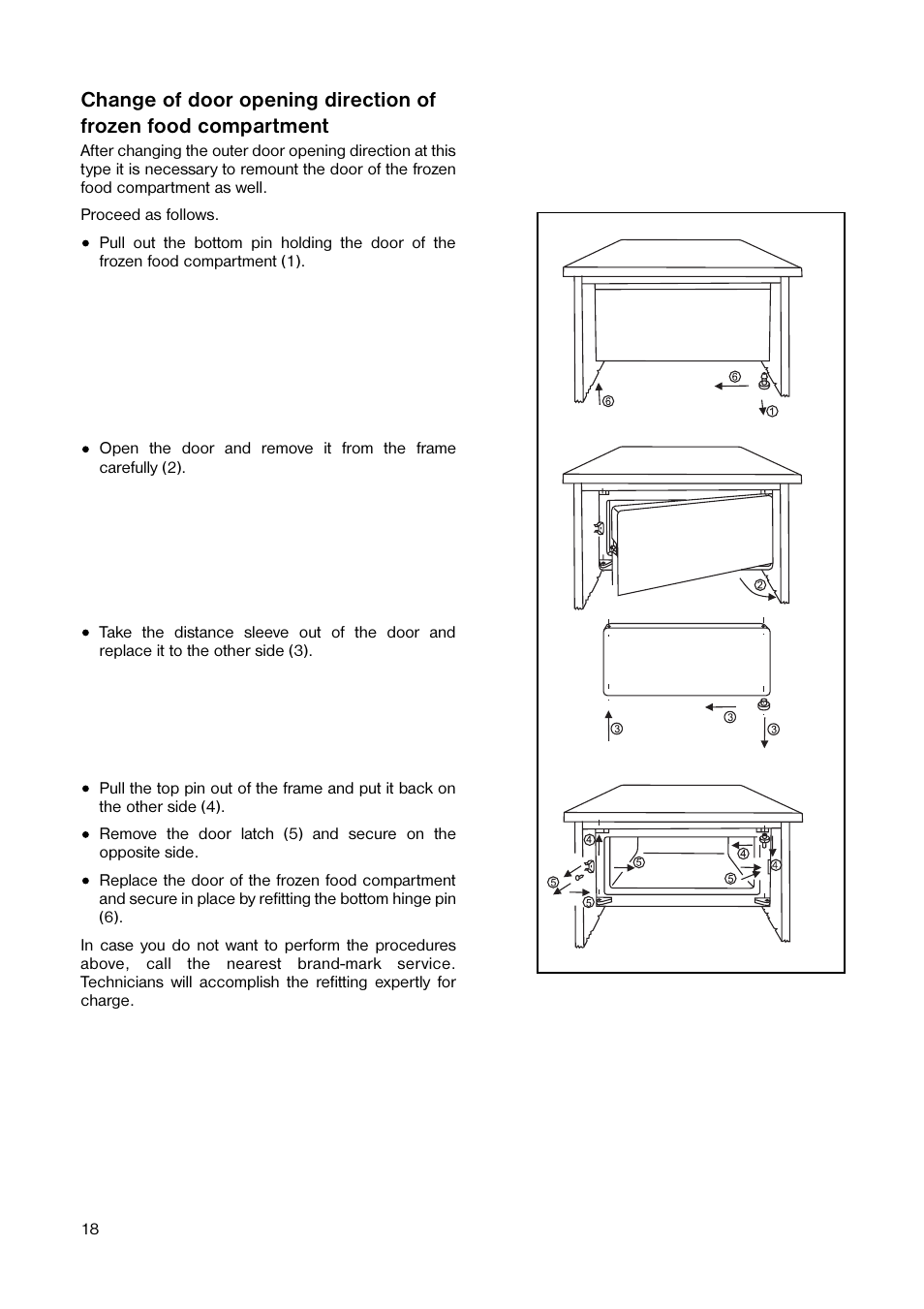 Tricity Bendix TB 584 R User Manual | Page 18 / 20