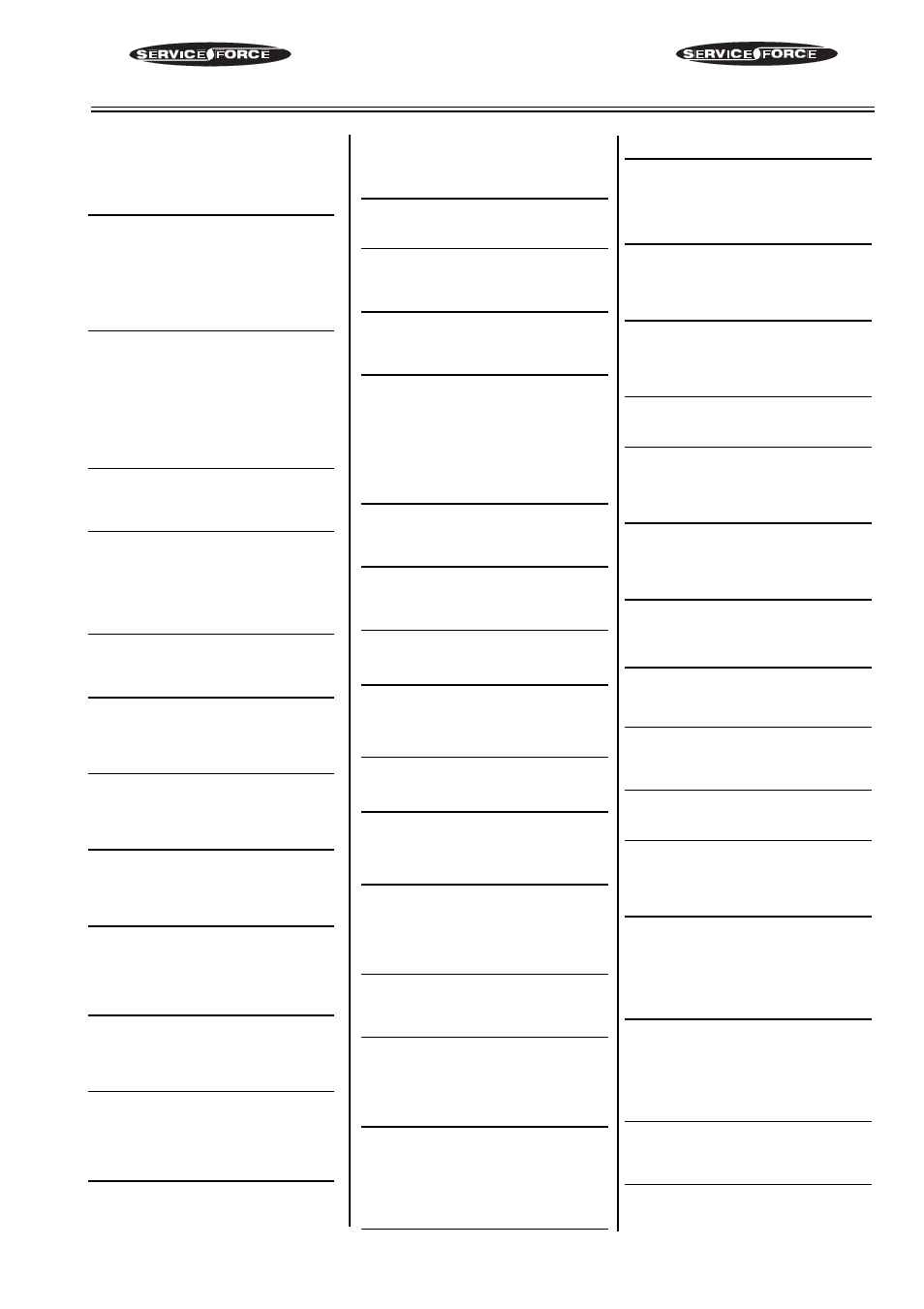 Tricity bendix service force, Scotland, North east | North west, Northern ireland, Wales | Tricity Bendix CSIE 223W User Manual | Page 18 / 21