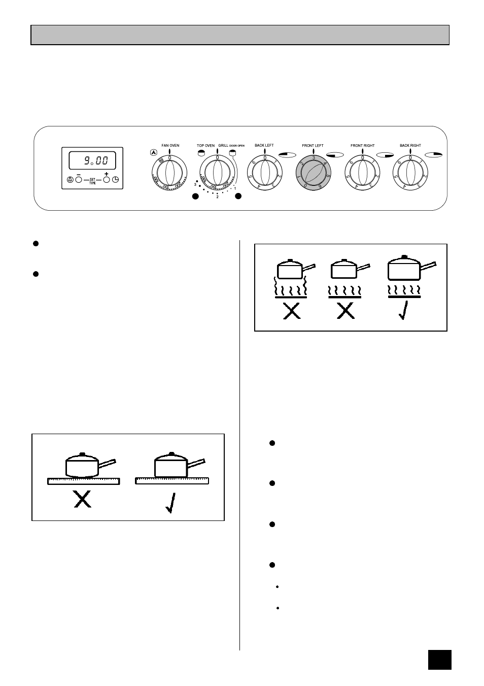The sealed hotplates | Tricity Bendix SI 323 User Manual | Page 13 / 32