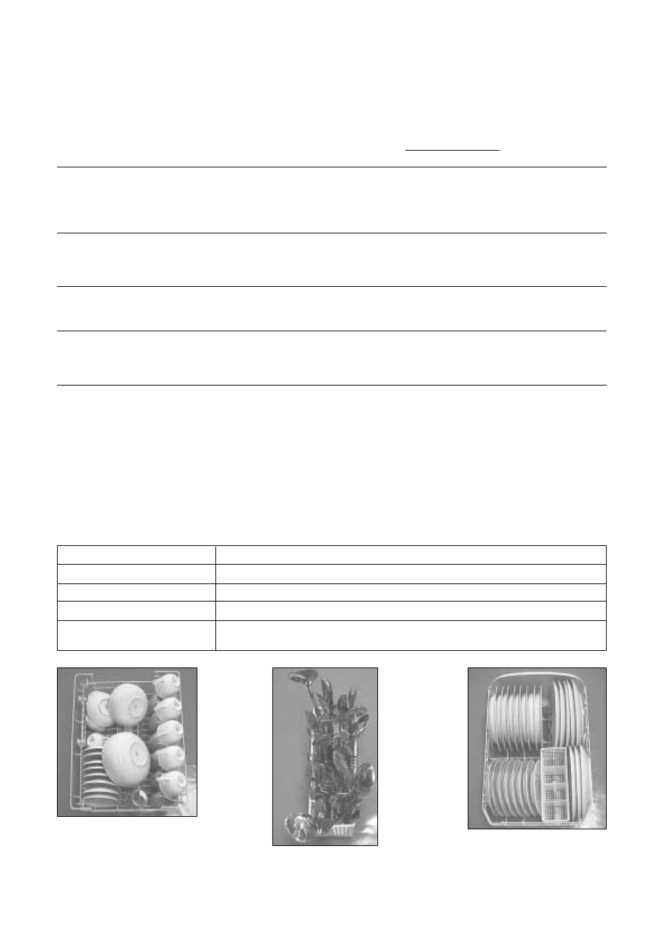 Washing programmes, Hints for test centres | Tricity Bendix TBDW 30 User Manual | Page 3 / 24