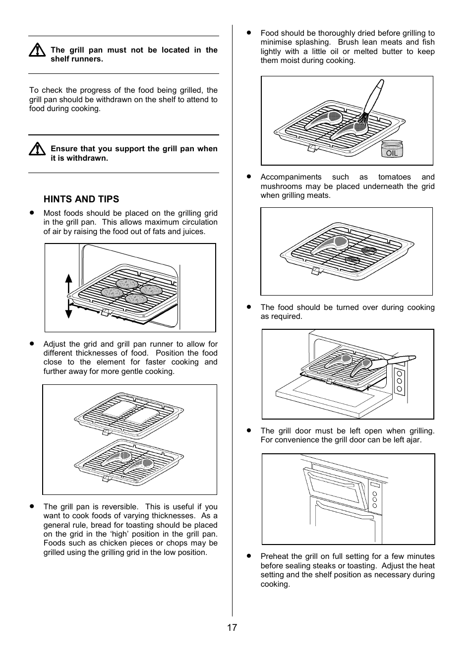 Tricity Bendix MDB700 User Manual | Page 17 / 32
