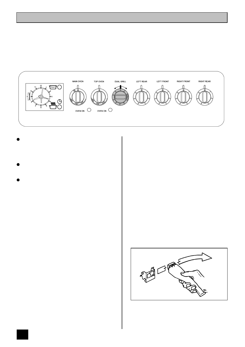 The dual grill | Tricity Bendix CSI 2400 User Manual | Page 16 / 36