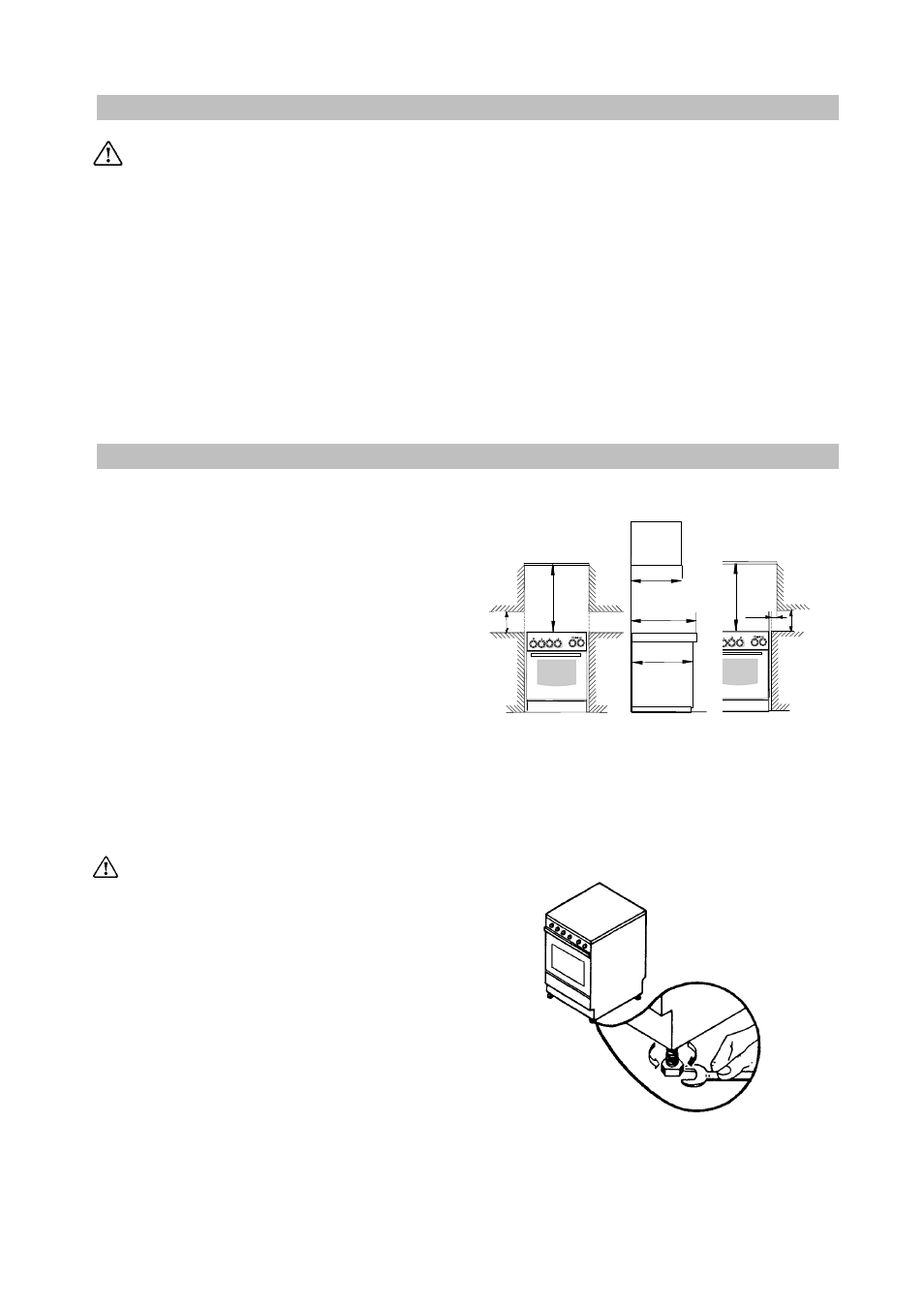 Installation, Location | Tricity Bendix SE 211 User Manual | Page 6 / 20