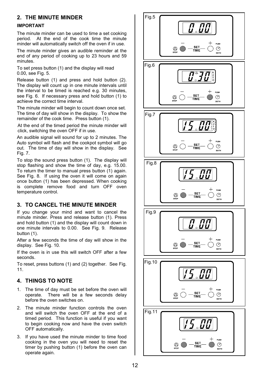 Tricity Bendix SE323 User Manual | Page 12 / 32