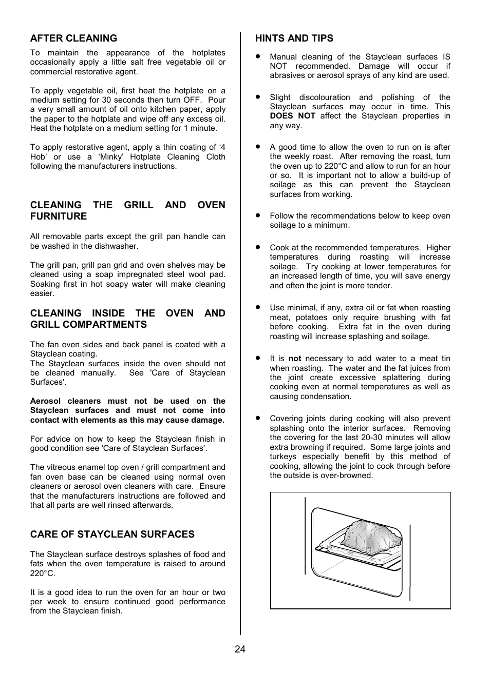Tricity Bendix SE323 User Manual | Page 24 / 32