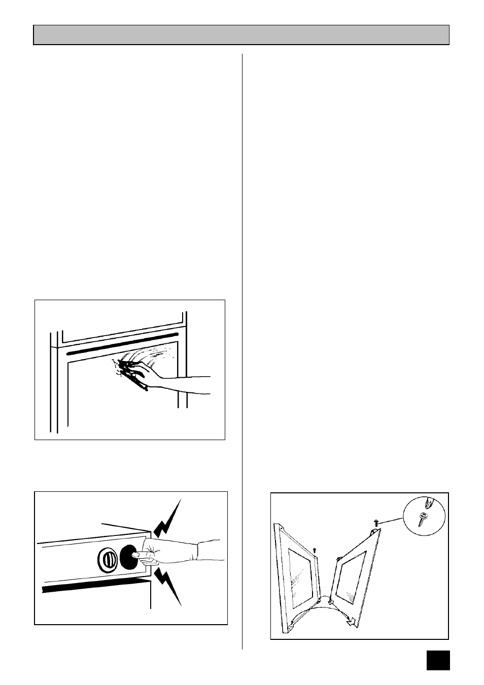 Care and cleaning | Tricity Bendix BS 615 SO User Manual | Page 31 / 40