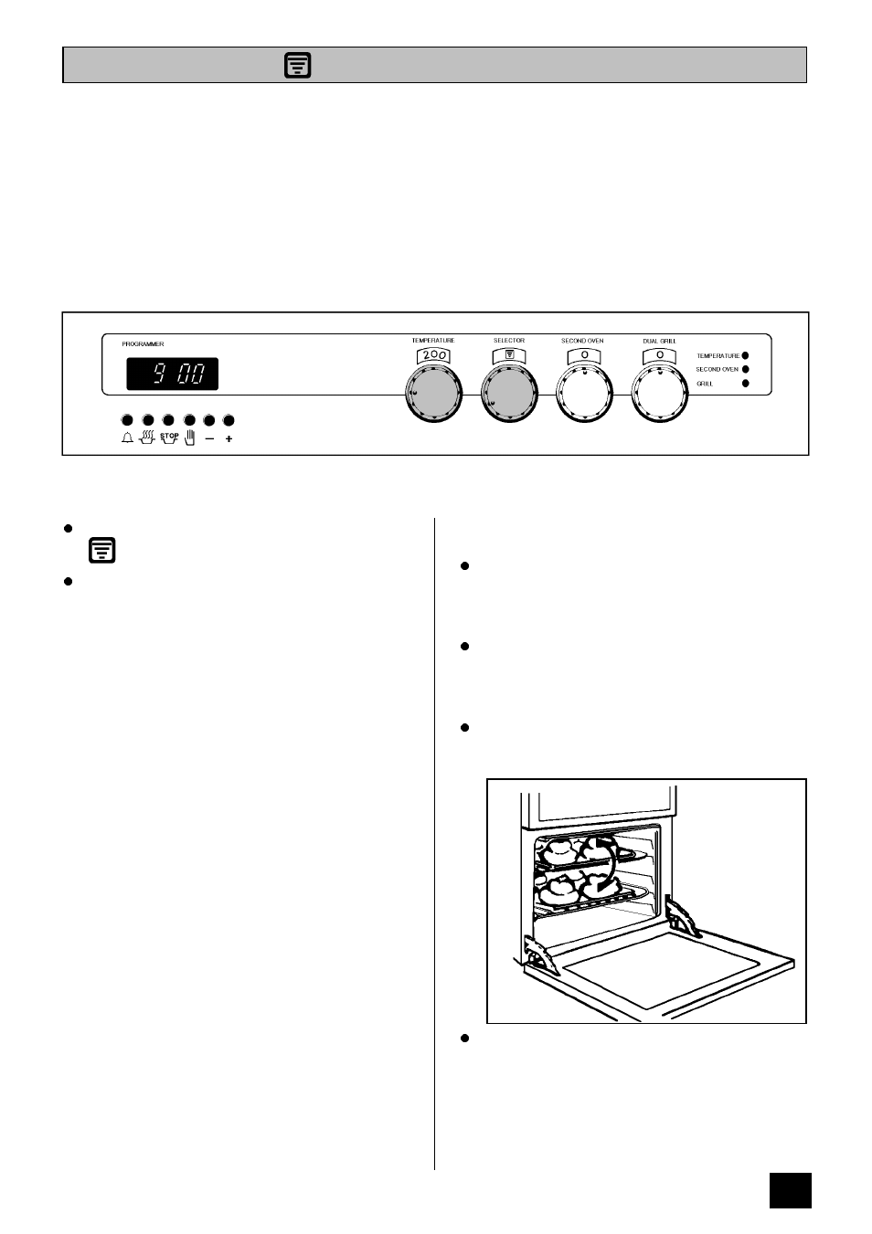 The zoned oven | Tricity Bendix DURHAM User Manual | Page 25 / 52