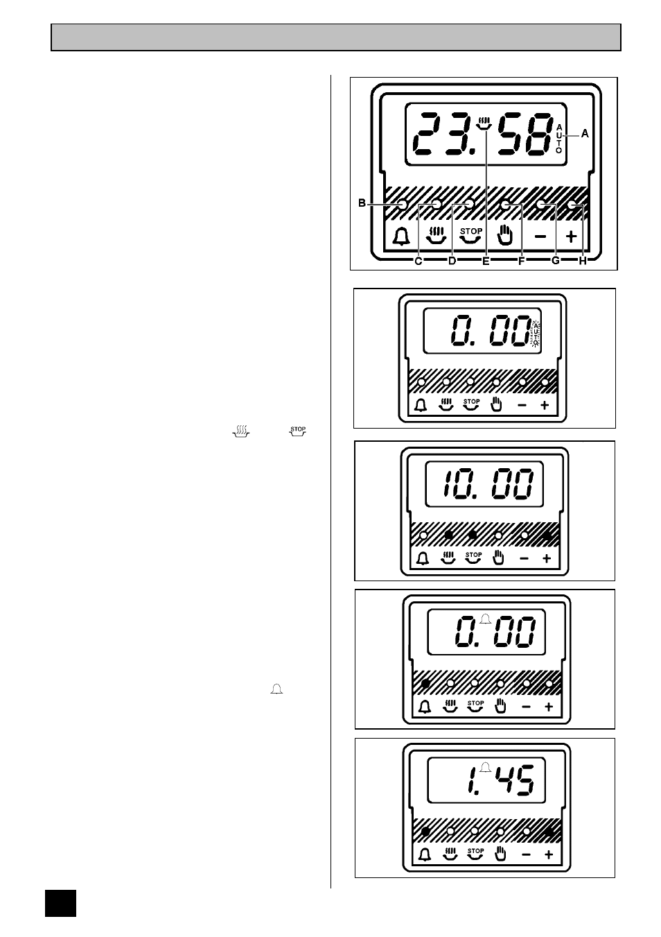 The electronic timer | Tricity Bendix DURHAM User Manual | Page 34 / 52