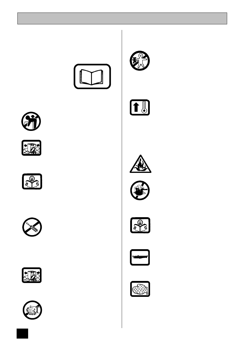 Safety | Tricity Bendix DURHAM User Manual | Page 6 / 52
