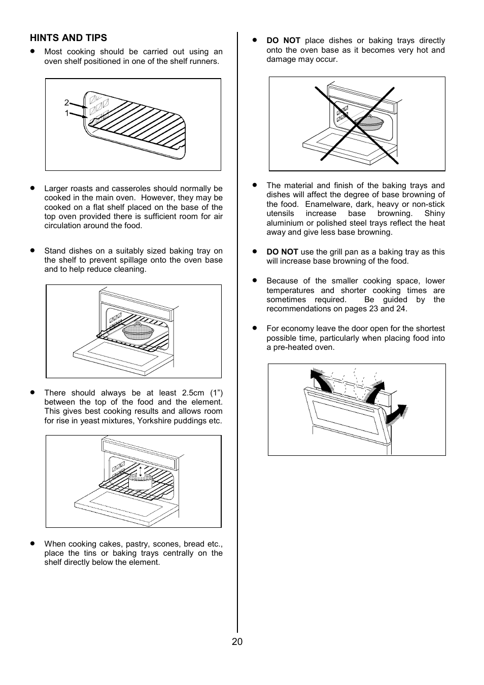 Tricity Bendix SIE454 User Manual | Page 20 / 36