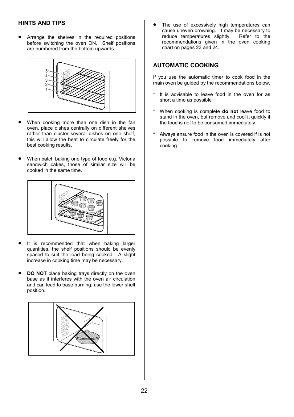 Tricity Bendix SIE454 User Manual | Page 22 / 36