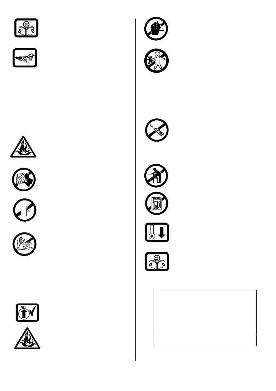 After use, General | Tricity Bendix SIE501 User Manual | Page 7 / 32