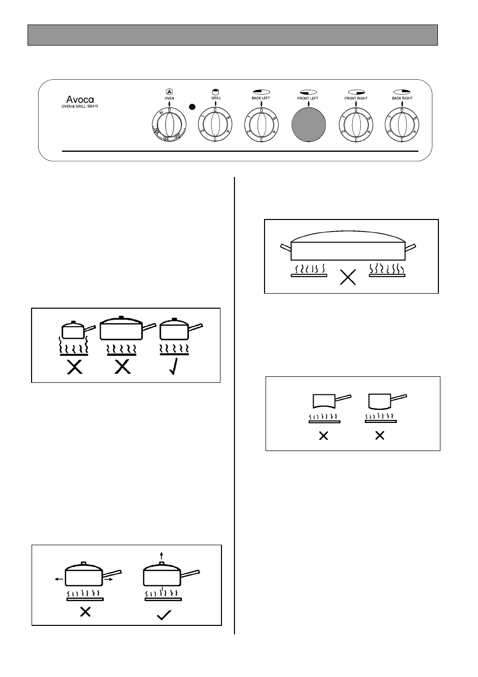 The radiant hob | Tricity Bendix SB 415GR User Manual | Page 10 / 28