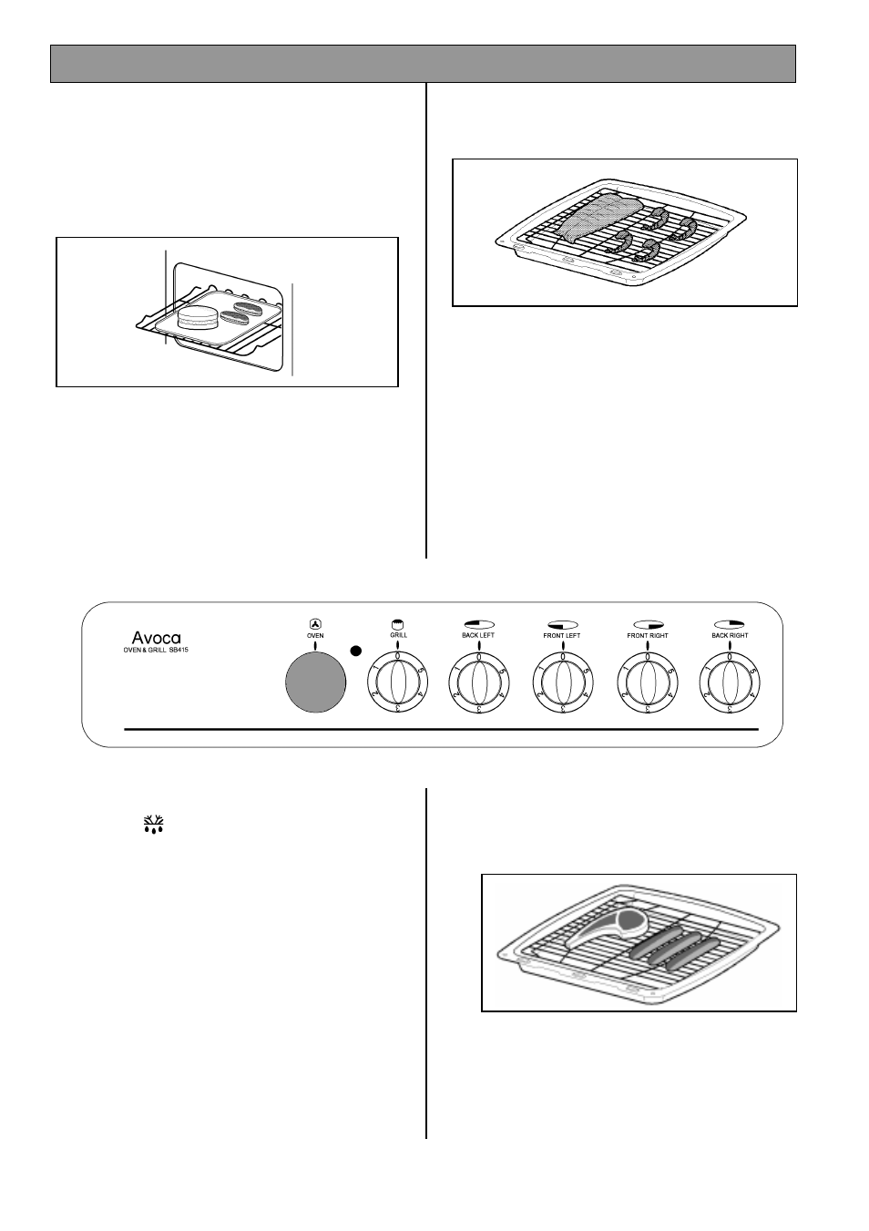 Defrost feature | Tricity Bendix SB 415GR User Manual | Page 18 / 28