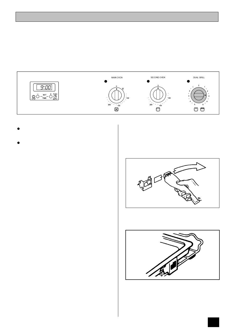 The grill | Tricity Bendix DORSET User Manual | Page 23 / 44