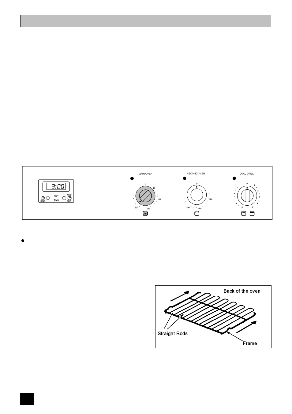 The main fan oven | Tricity Bendix DORSET User Manual | Page 28 / 44