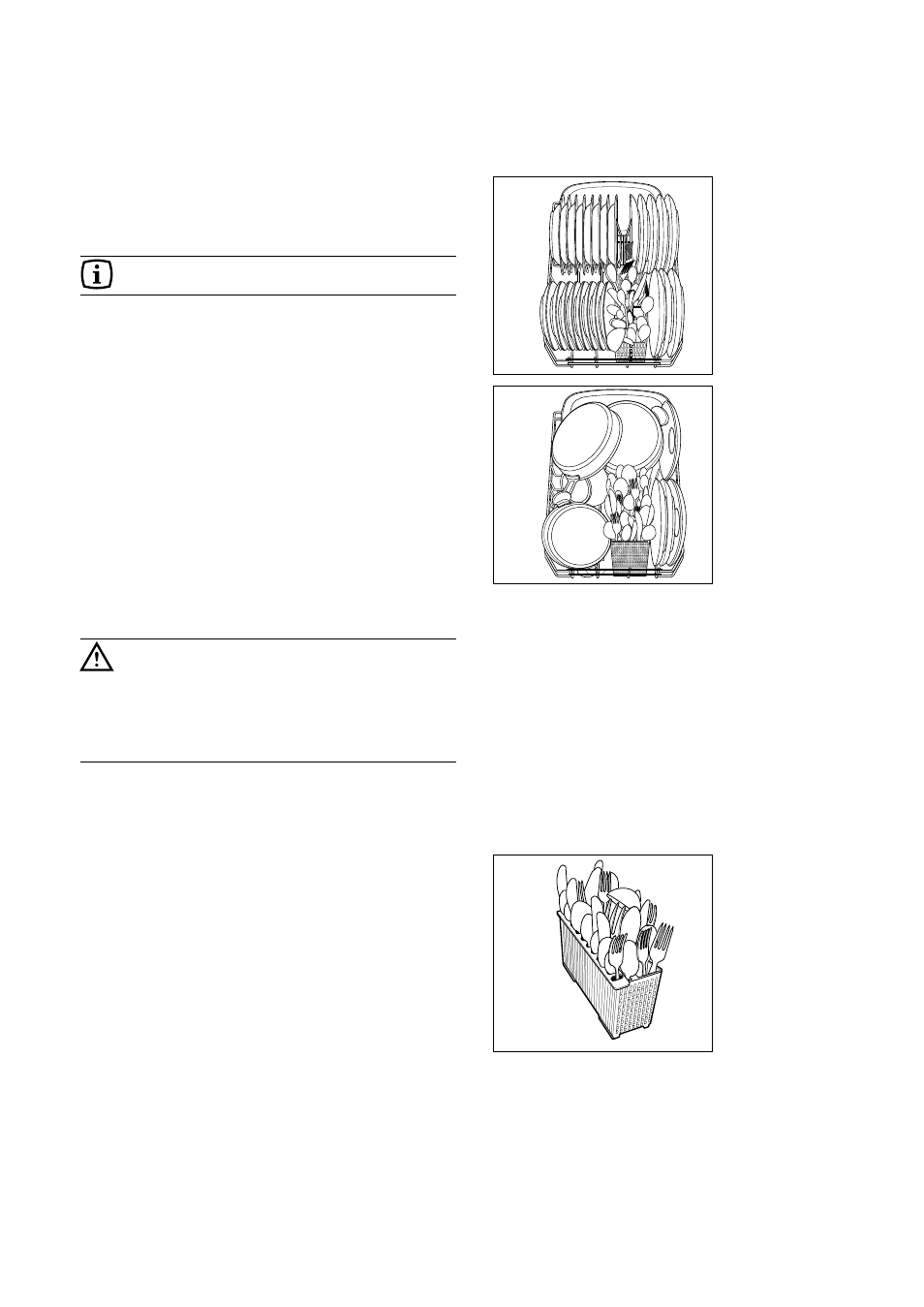 Using your appliance, The cutlery basket, Loading your appliance | The lower basket | Tricity Bendix DH 086 User Manual | Page 8 / 20