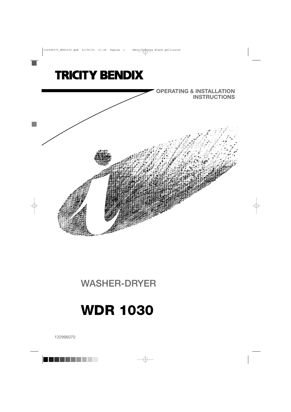 Tricity Bendix WDR 1030 User Manual | 32 pages