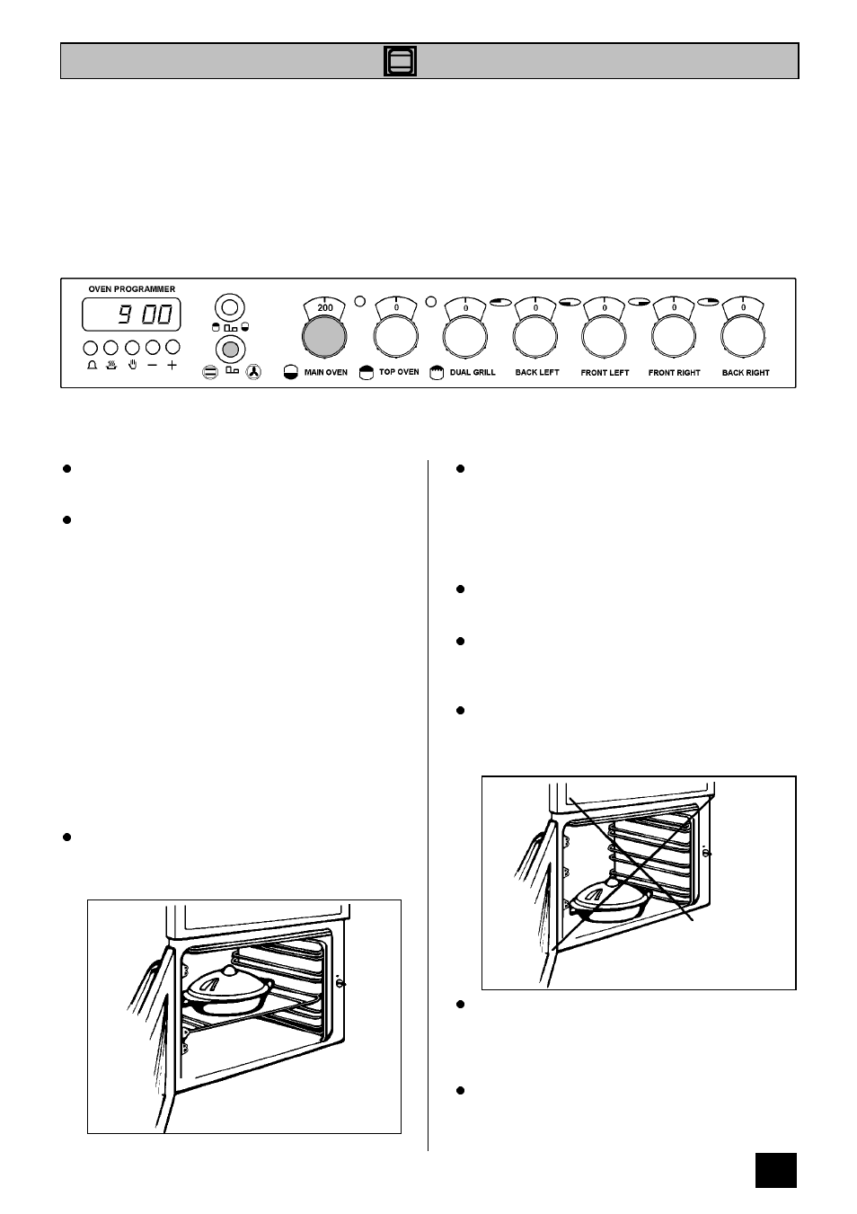 The conventional oven | Tricity Bendix SI 535 User Manual | Page 25 / 40