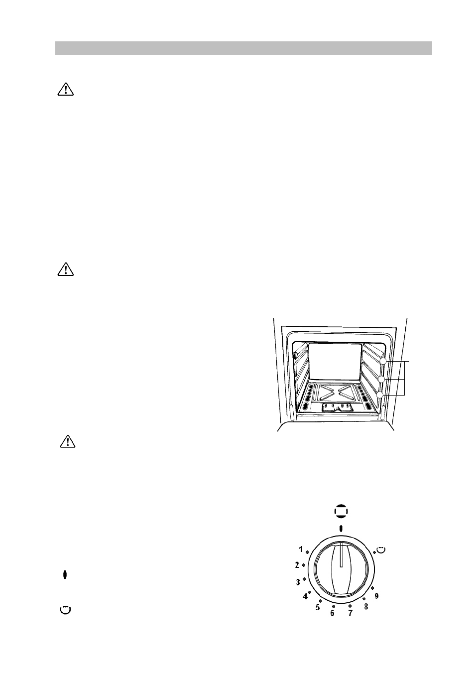 Using the appliance, Before the first use of the cooker, Using the oven | Tricity Bendix SG 210 User Manual | Page 6 / 28