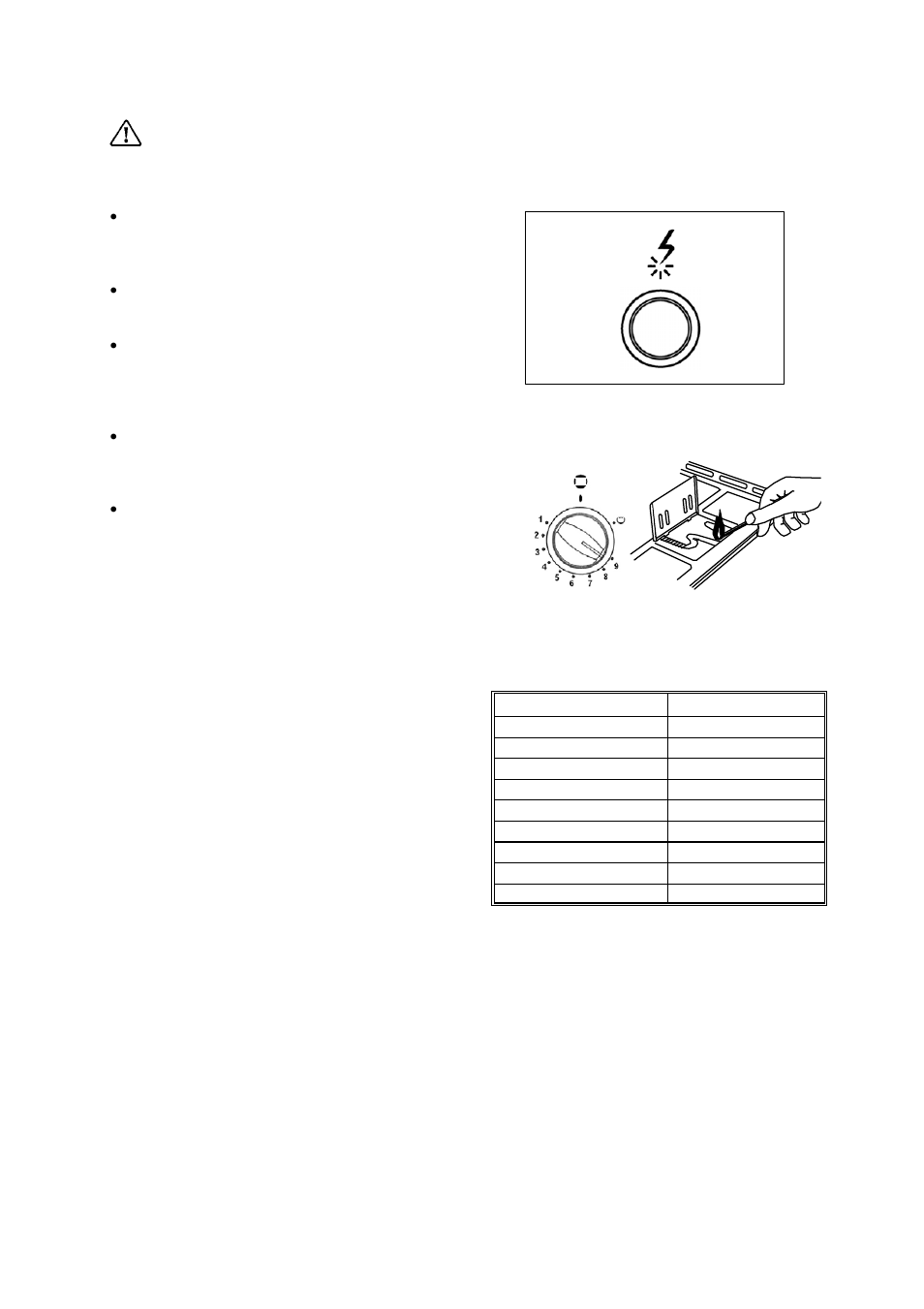 Cooking in the oven | Tricity Bendix SG 210 User Manual | Page 7 / 28