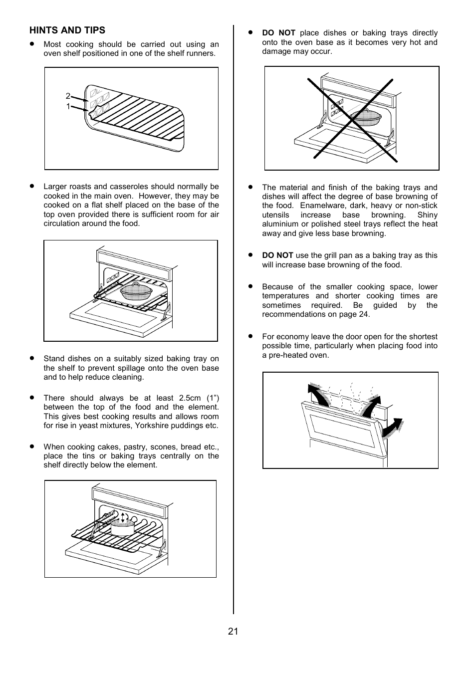 Tricity Bendix SIE556 User Manual | Page 21 / 36