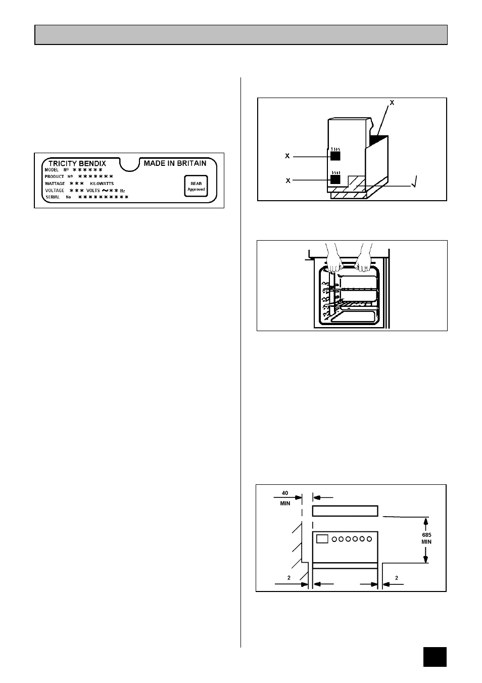 Introduction | Tricity Bendix SB 410 User Manual | Page 7 / 28