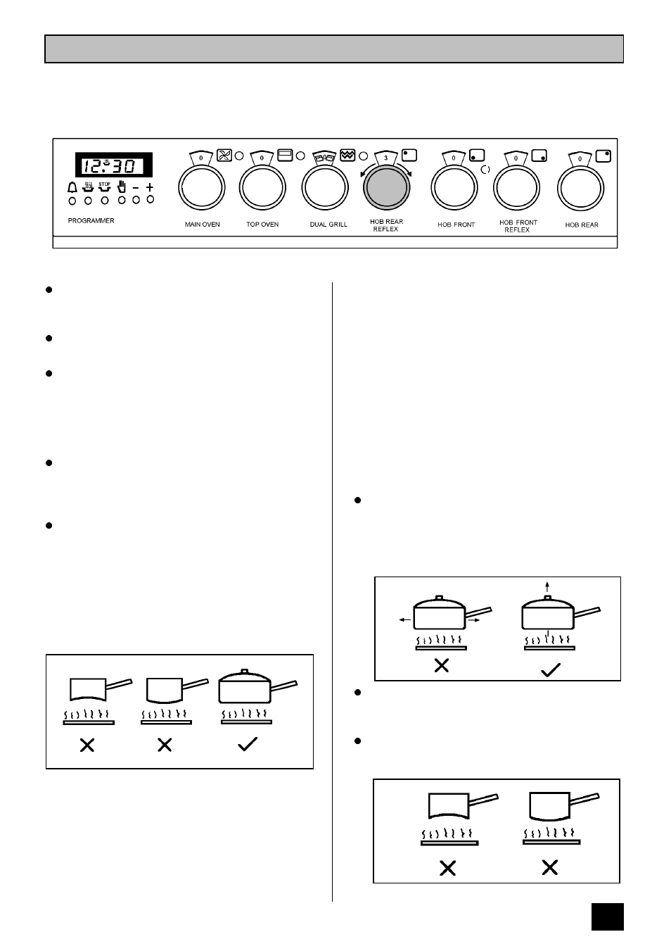 The ceramic hob | Tricity Bendix SB 461 User Manual | Page 15 / 36