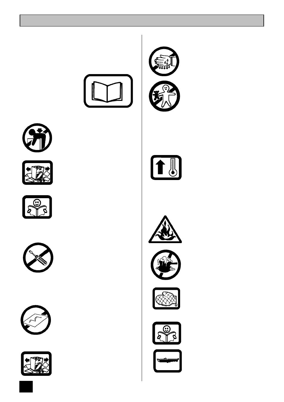 Safety | Tricity Bendix SB 461 User Manual | Page 6 / 36