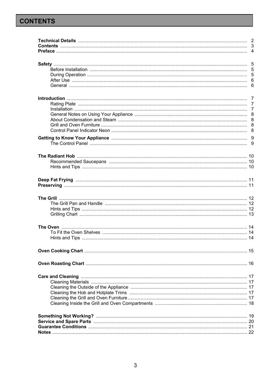 Tricity Bendix SB412 User Manual | Page 3 / 24