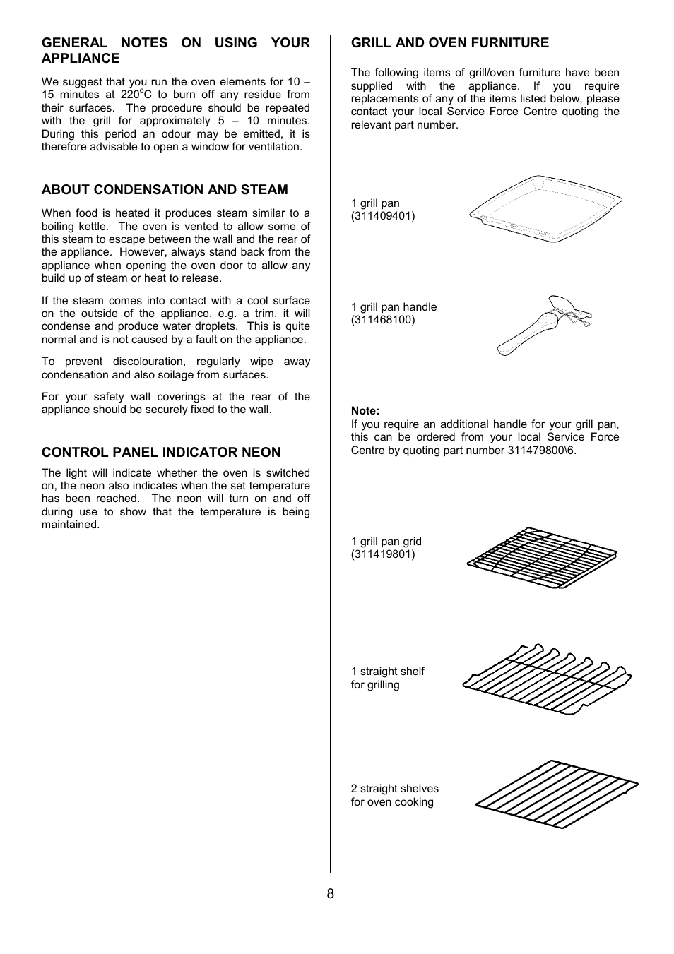 Tricity Bendix SB412 User Manual | Page 8 / 24