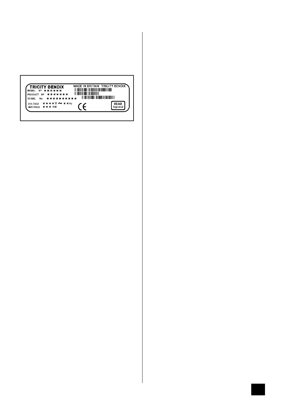 Tricity Bendix BS680-1 User Manual | Page 15 / 40
