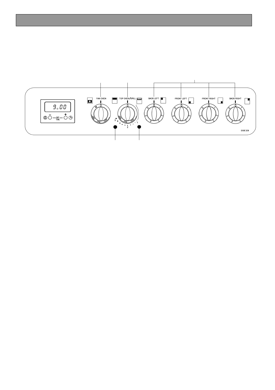 Getting to know your appliance | Tricity Bendix DSIE328 User Manual | Page 10 / 32