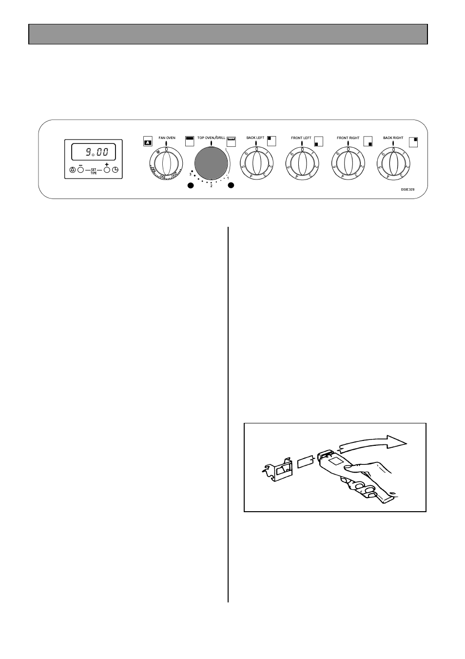 The grill | Tricity Bendix DSIE328 User Manual | Page 15 / 32