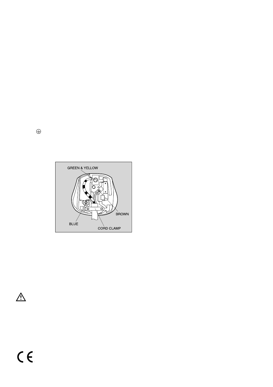 Electrical connection | Tricity Bendix DH 103 User Manual | Page 23 / 24