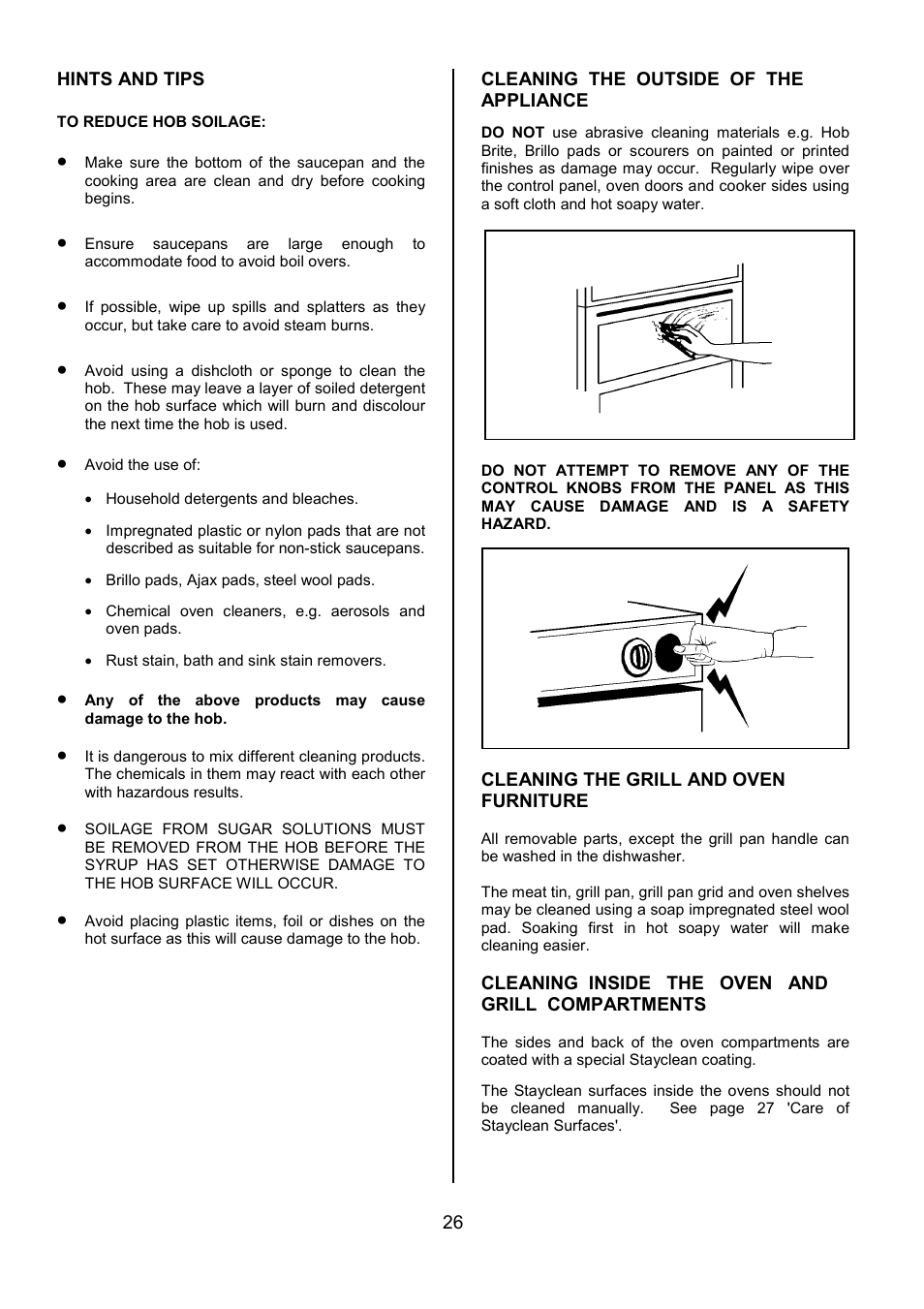 Tricity Bendix SI505 User Manual | Page 26 / 32
