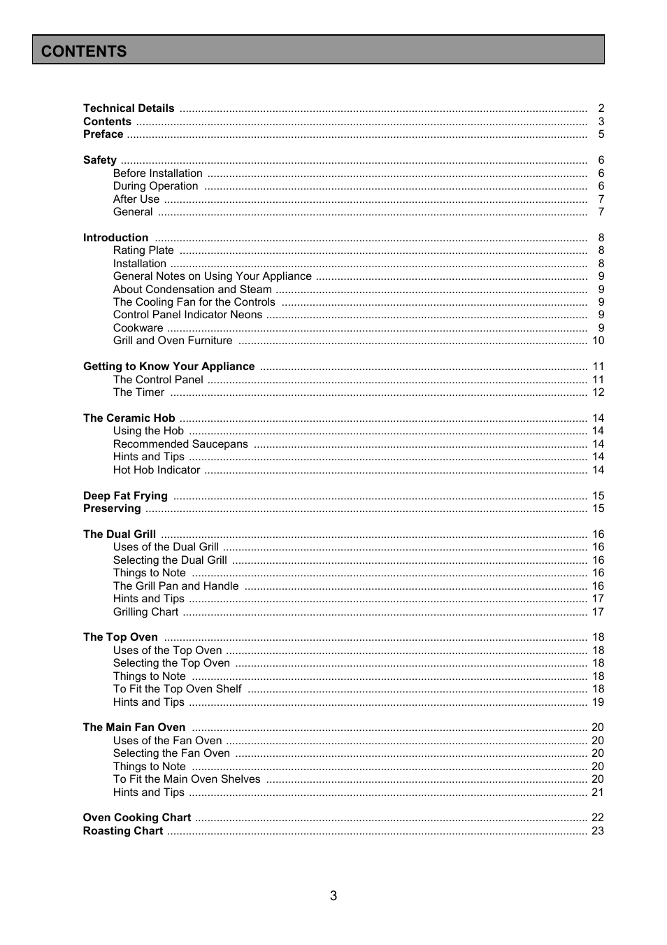 Tricity Bendix SI505 User Manual | Page 3 / 32