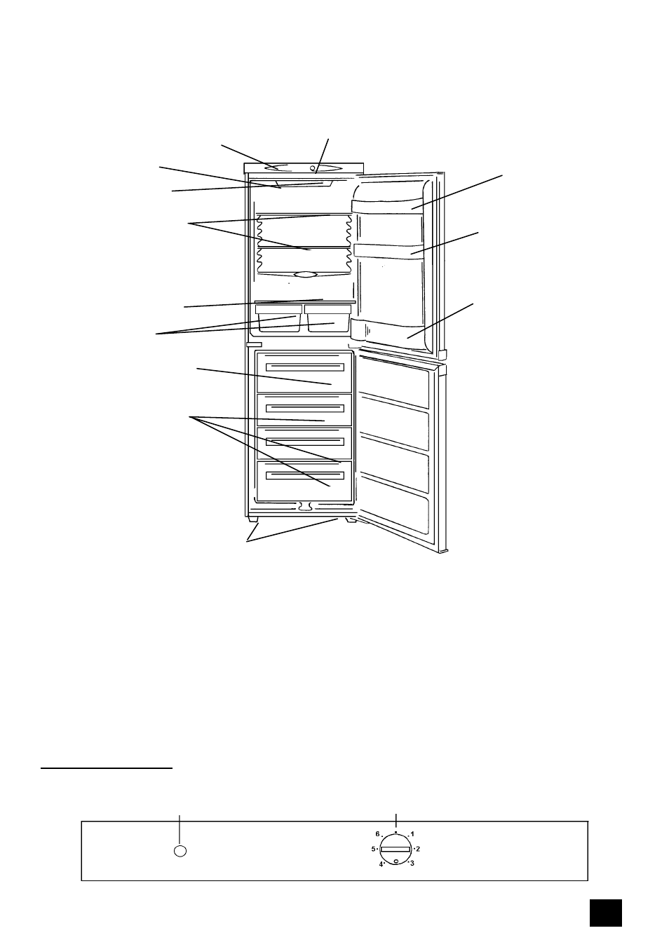 Description of the appliance, Control panel, Pack contents | Tricity Bendix FDF107W User Manual | Page 5 / 24